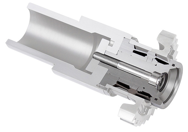 Expanding sleeve mandrel is an economical clamping mandrel alternative to hydraulic expanding clamping tools Innovative disc expanding sleeve mandrel HDDS