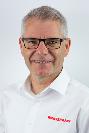 Volker Schlautmann, head sales & design of the clamping fixture division of RINGSPANN Volker Schlautmann